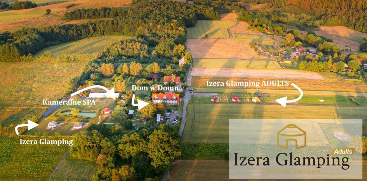 Izera Glamping Adults - Luksusowe Jurty&Spa Gajowka  المظهر الخارجي الصورة